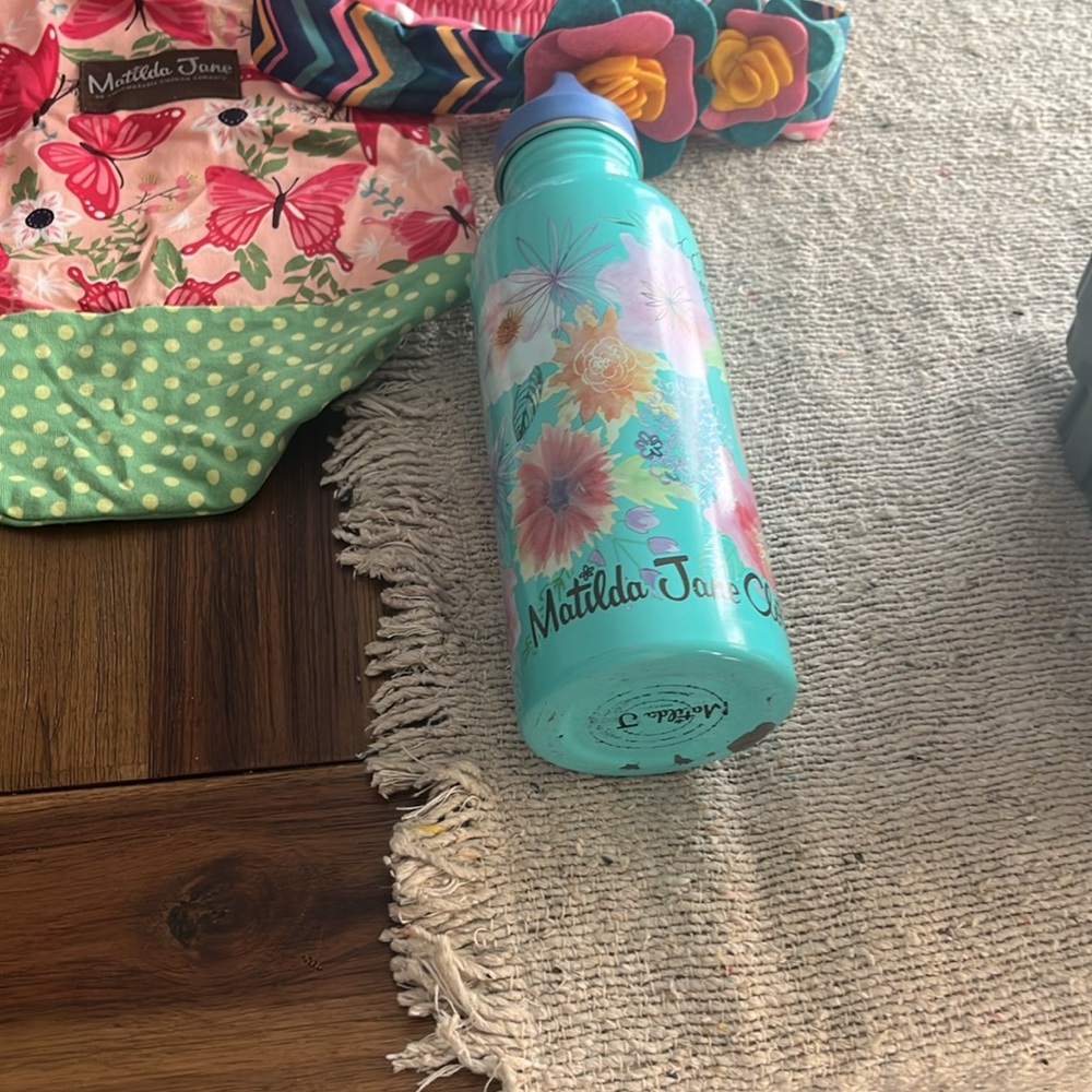 Matilda Jane bundle - water bottle, headbands, drawstring bag - Picture 2 of 5